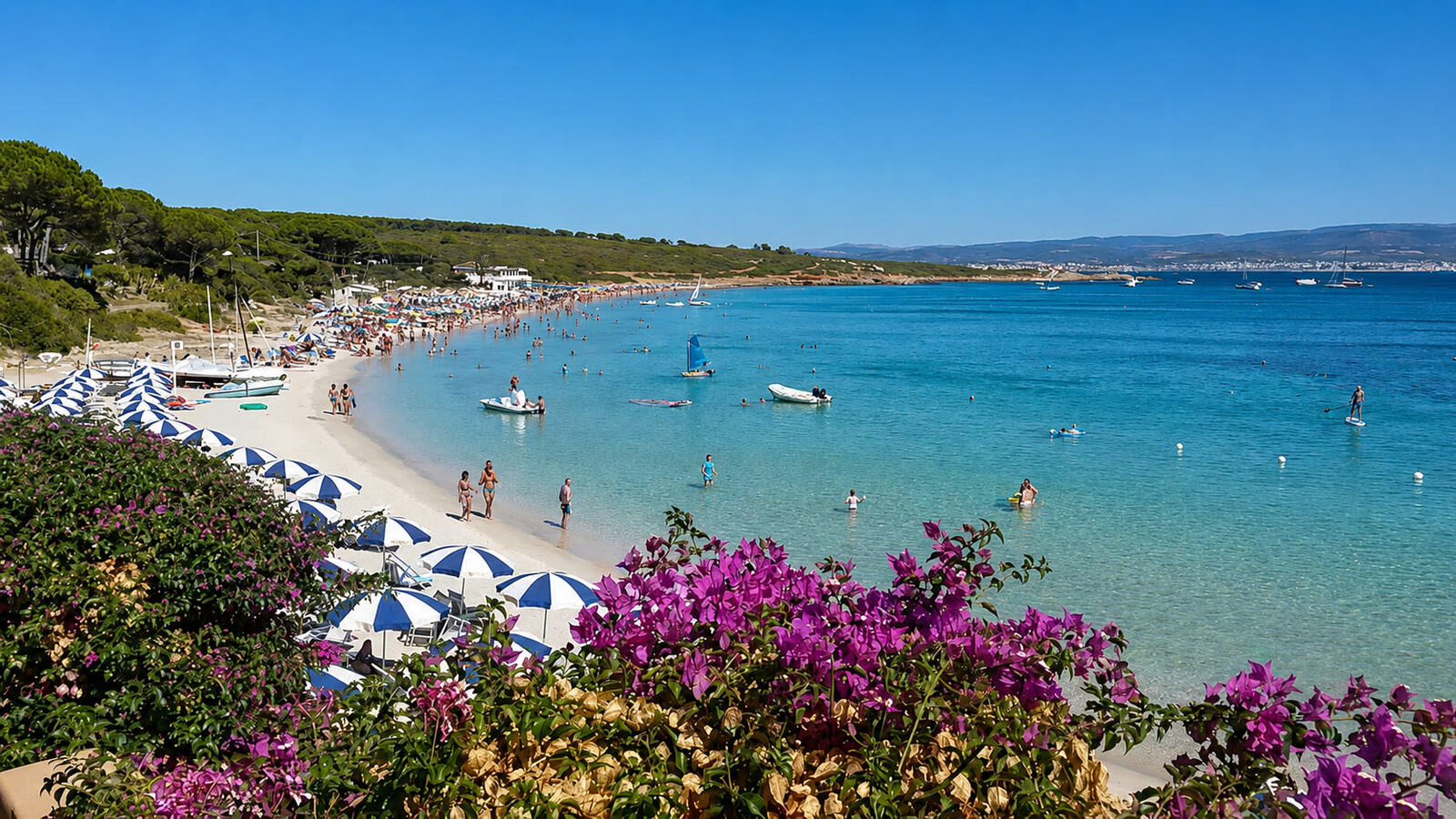 Le Bombarde — Spiaggia attrezzata